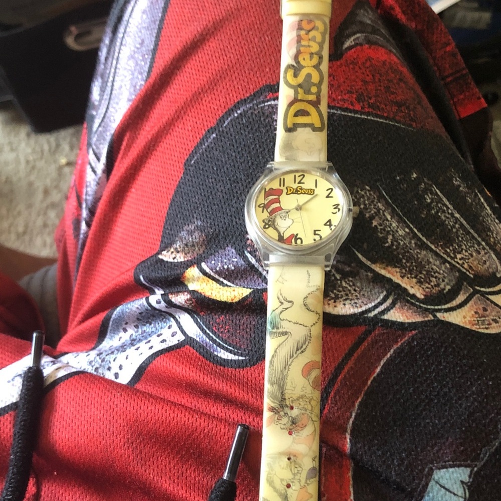 Dr. Seuss Watch on Fabric
